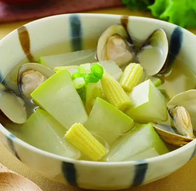 冬瓜玉筍蛤蜊湯