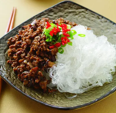 肉燥醬涼冬粉