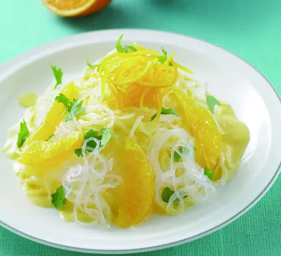 香橙優格涼冬粉