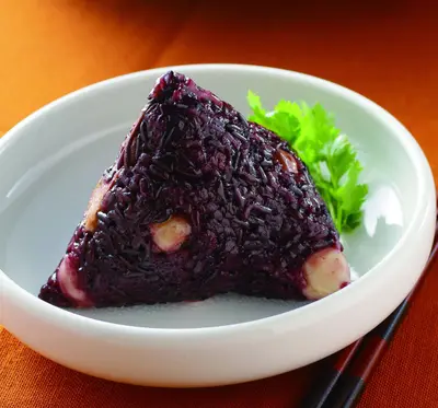 紫米蓮養生粽