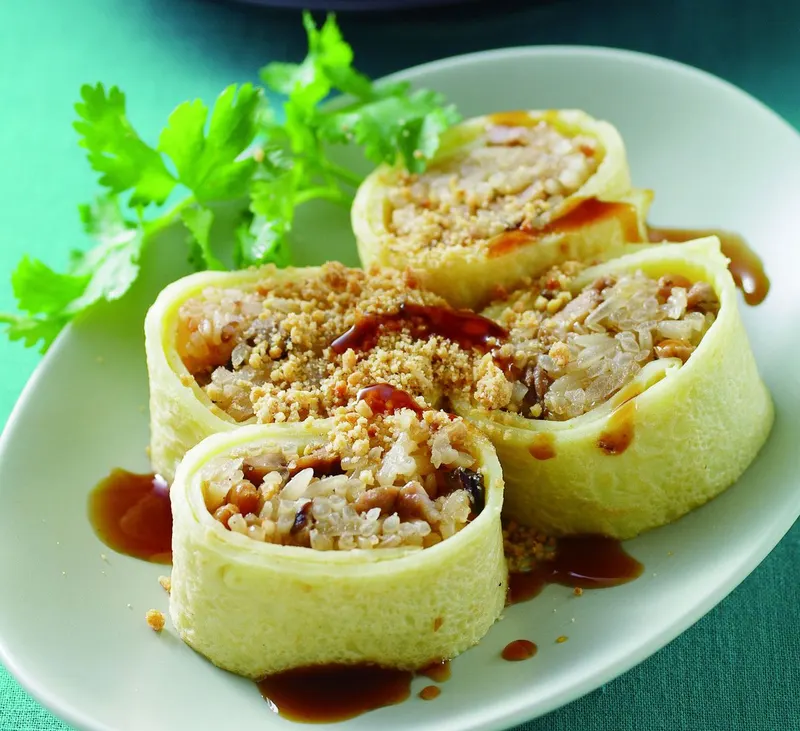 粽子蛋餅捲