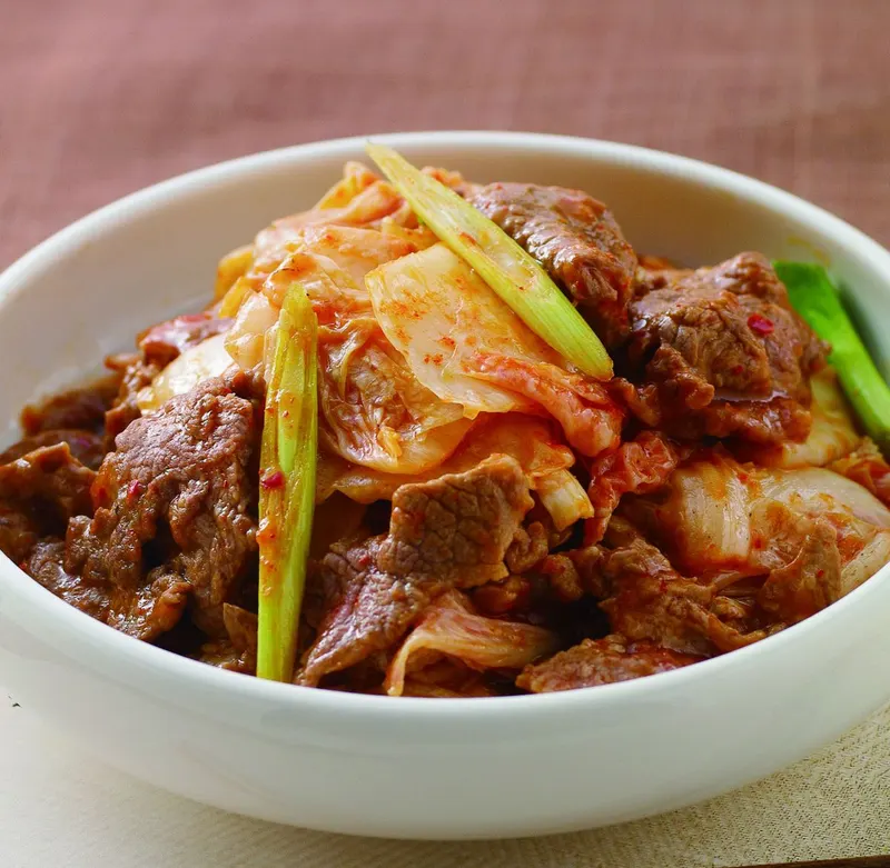 韓式泡菜炒牛肉(1)