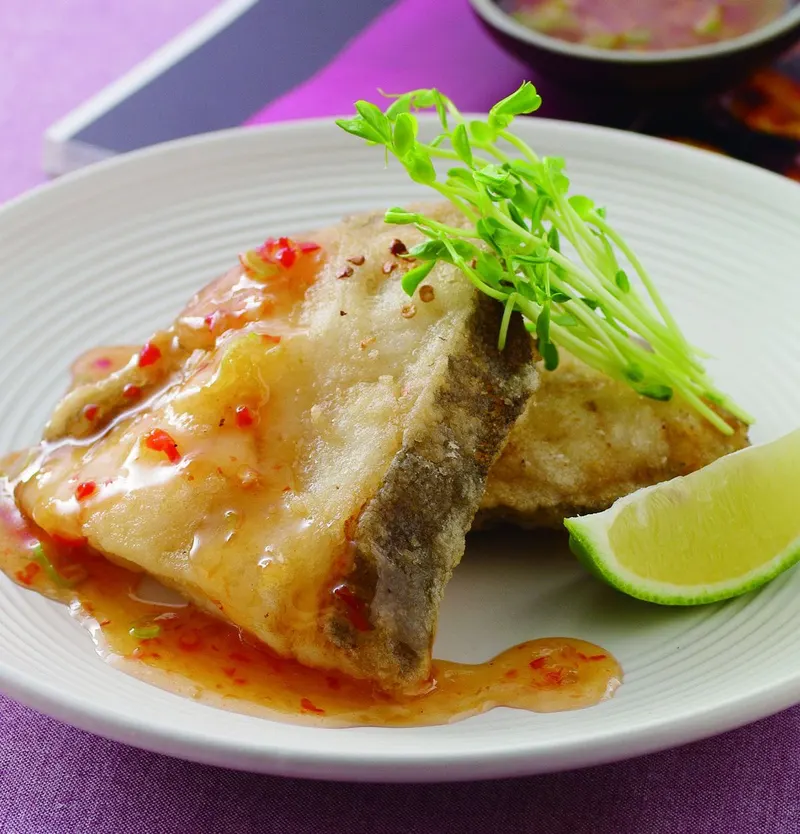 酸甜鱈魚排