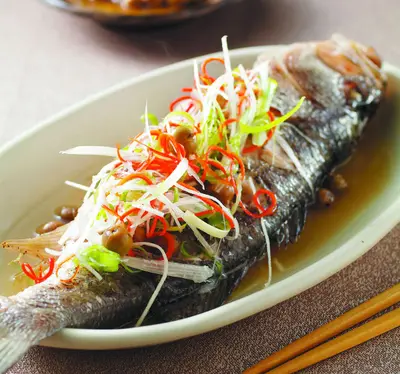 樹子蒸鱸魚