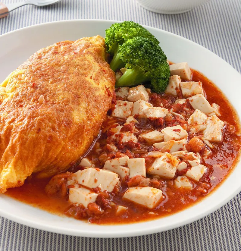 肉醬豆腐蛋包飯個人套餐