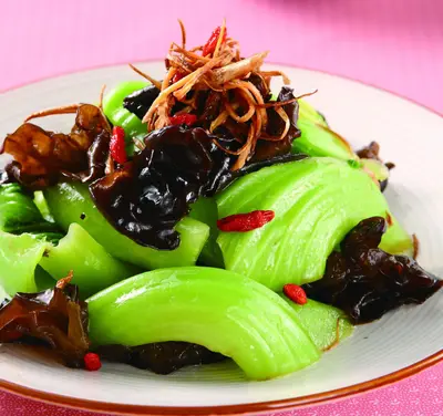 芥菜黑木耳