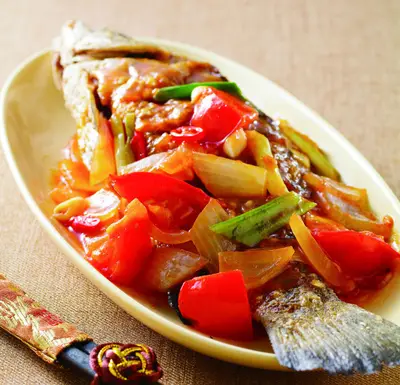 茄汁燒鮮魚