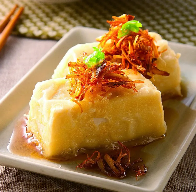 和風香菇酥豆腐