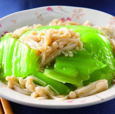 金菇燴芥菜