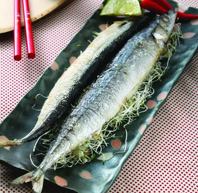 檸香烤秋刀魚