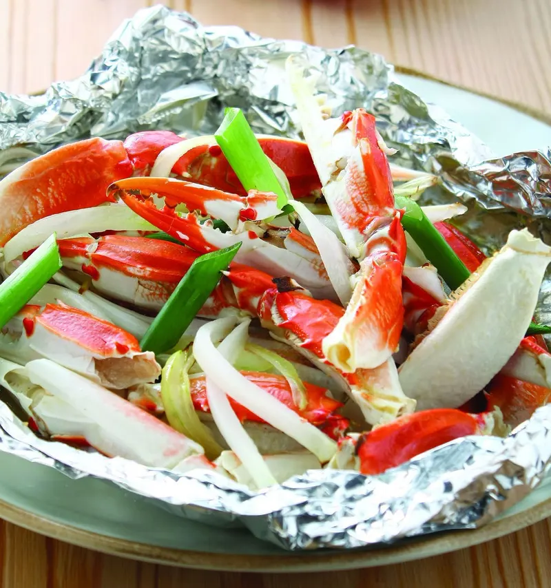 奶油蟹腳