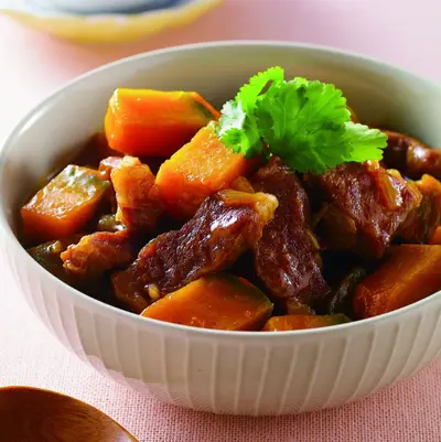 南瓜燒肉(1)