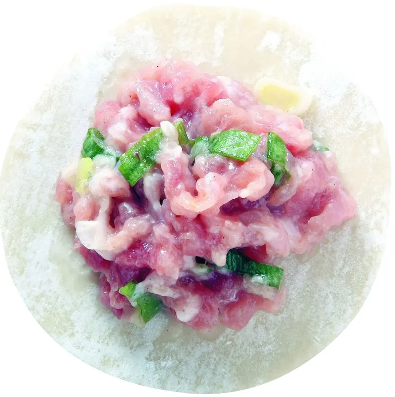 鮮蝦豬肉餡