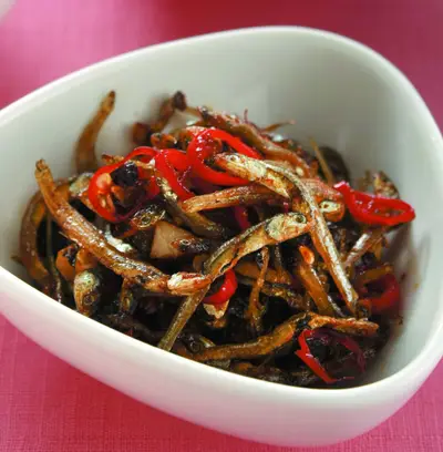 豆豉小魚乾