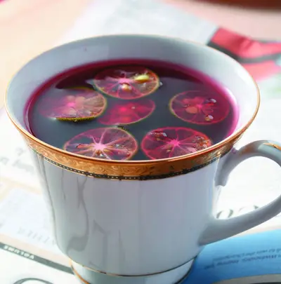 蜜桔花果茶