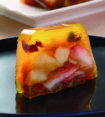香橙水果凍