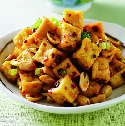 麻辣豆腐丁