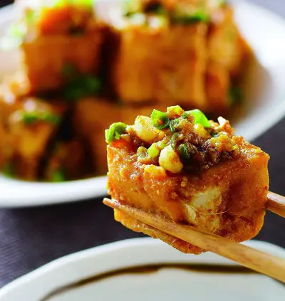 金沙豆腐(1)