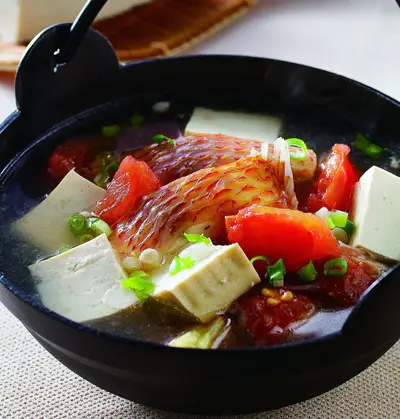 蕃茄豆腐魚湯