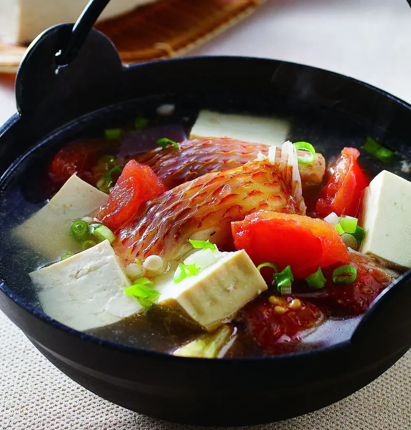 蕃茄豆腐魚湯