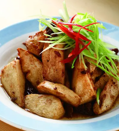 肉醬油燜冬筍