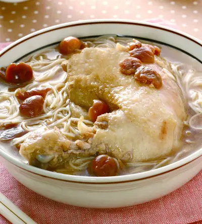 中將福圓雞腿麵線