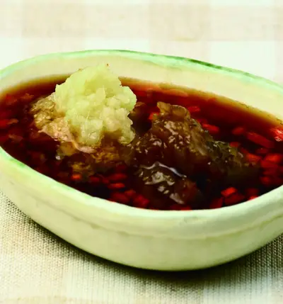 梅子薑泥沾醬