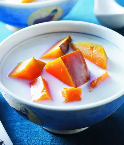 鮮奶南瓜湯