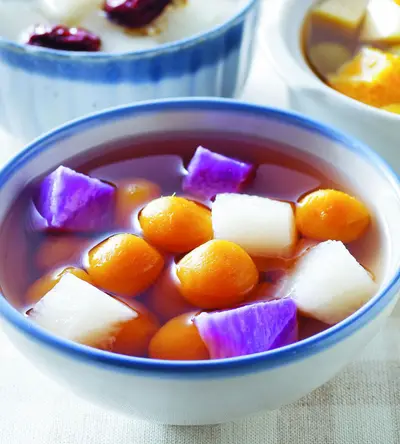 山藥地瓜圓湯