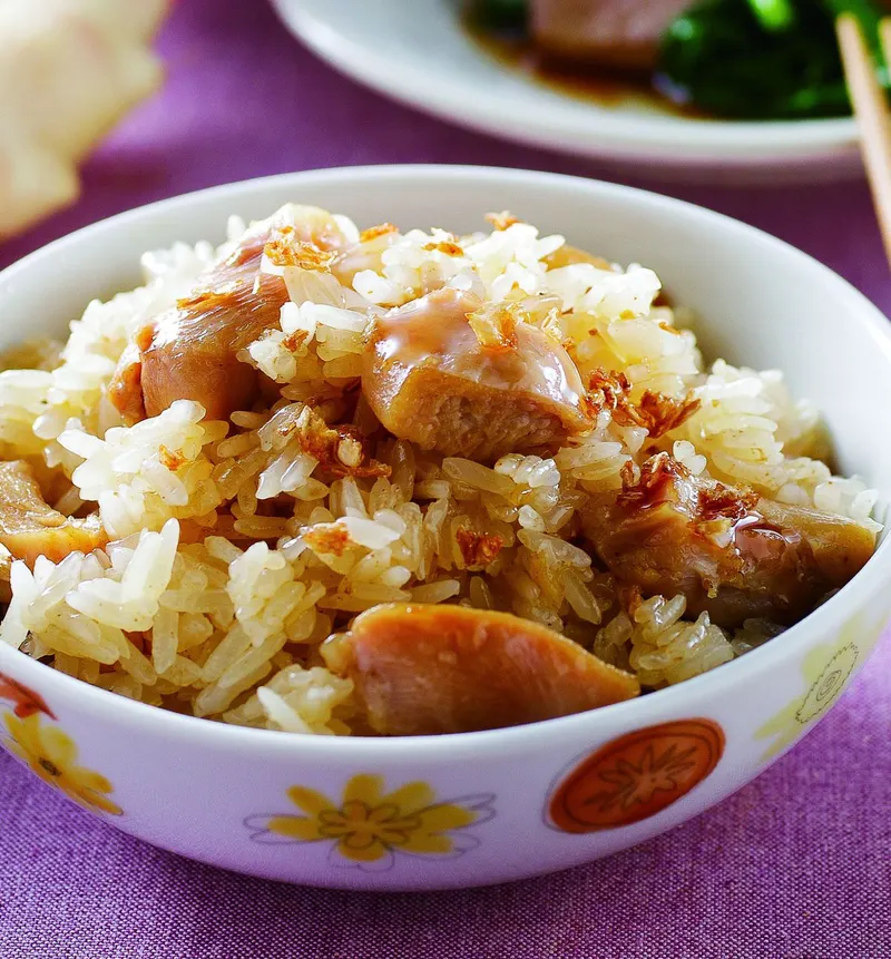 麻油雞油飯(2)