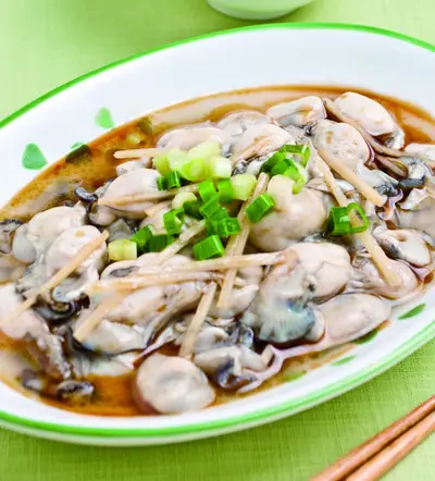 麻油炒鮮蚵