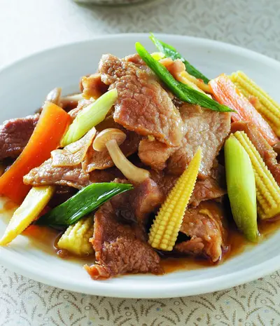 麻油松阪豬肉