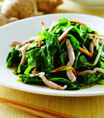 麻油炒皇宮菜