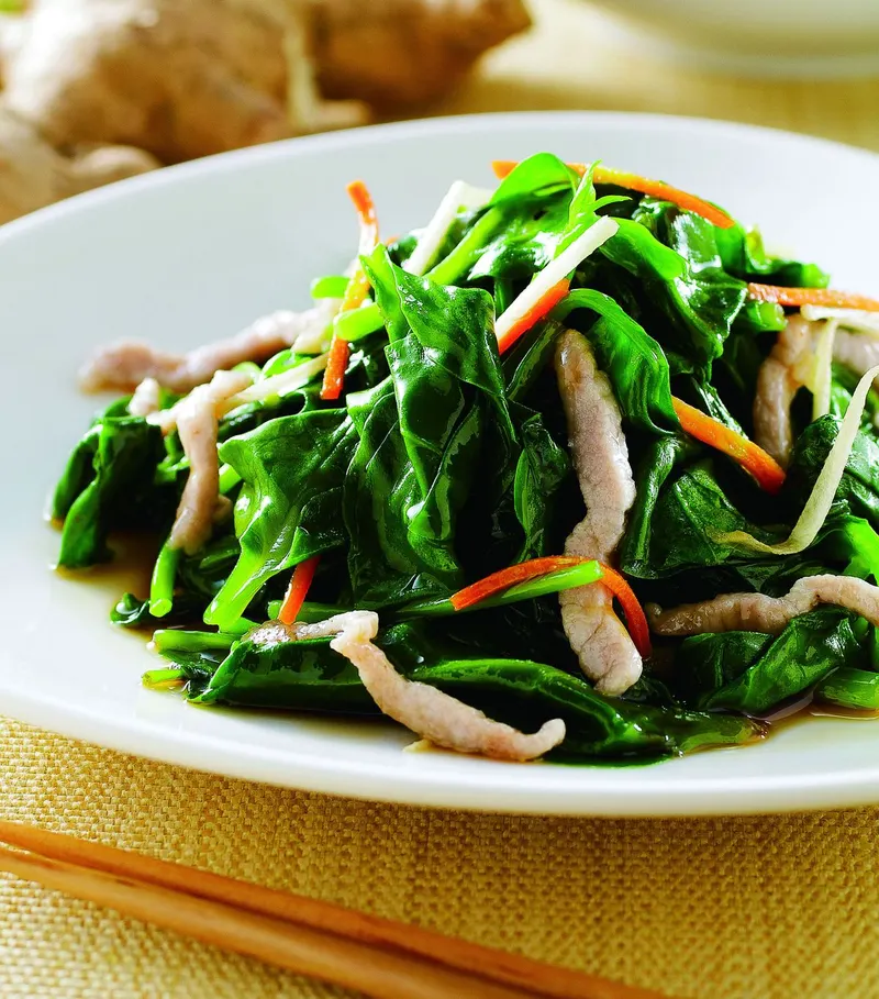 麻油炒皇宮菜