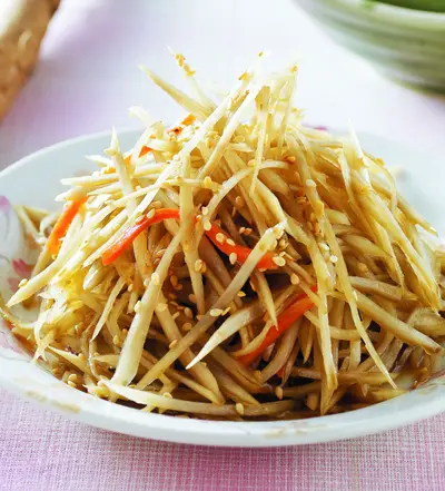 麻油芝麻牛蒡絲