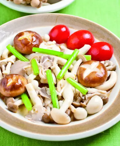 麻油炒綜合菇