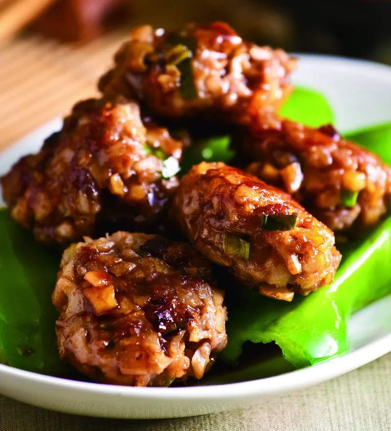 照燒蓮藕肉丸子