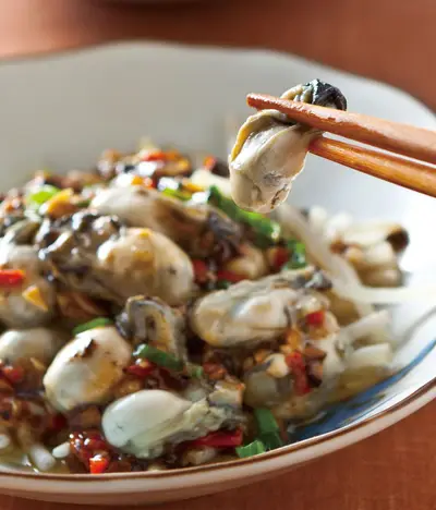 豆豉醬蒸蚵仔