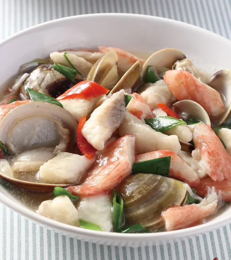 三鮮燴魚片