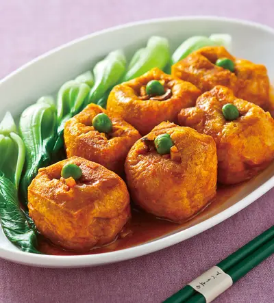 紅咖哩釀豆腐