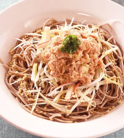 和風鮪魚蕎麥涼麵