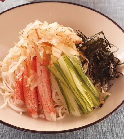 芥末蟹肉涼麵