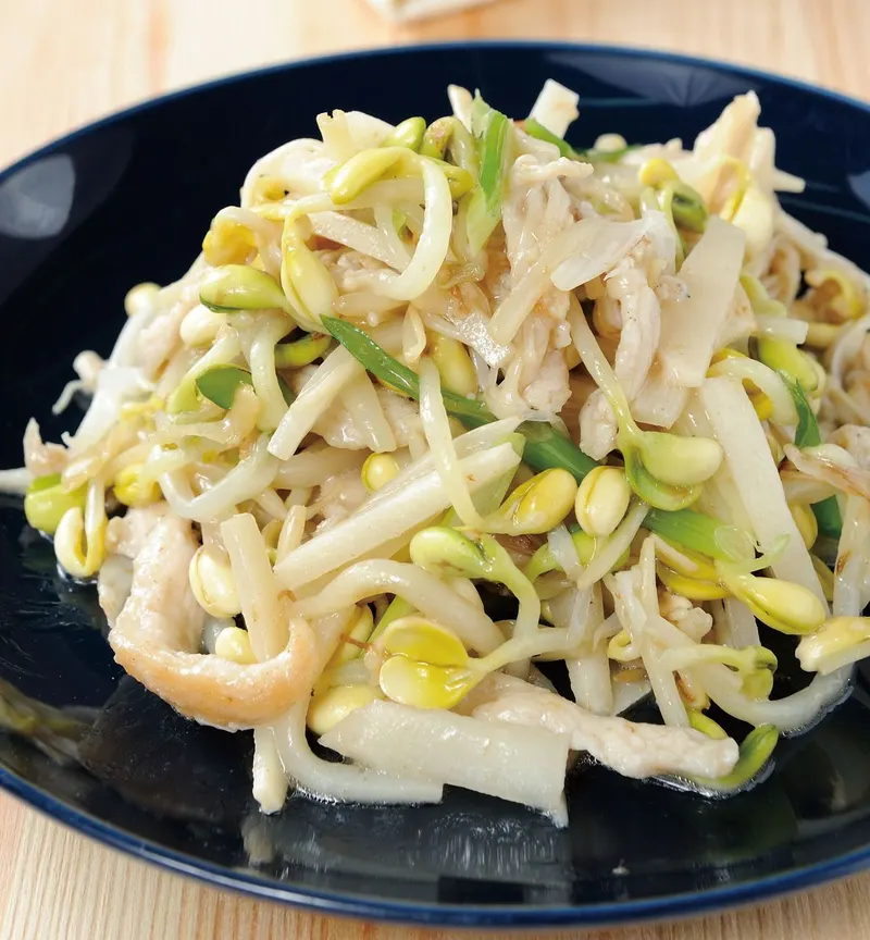 什錦豆芽小炒
