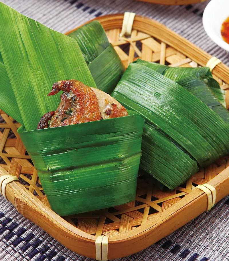 香蘭葉包雞