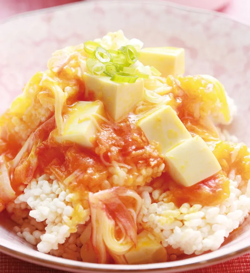 蟹肉豆腐鍋巴