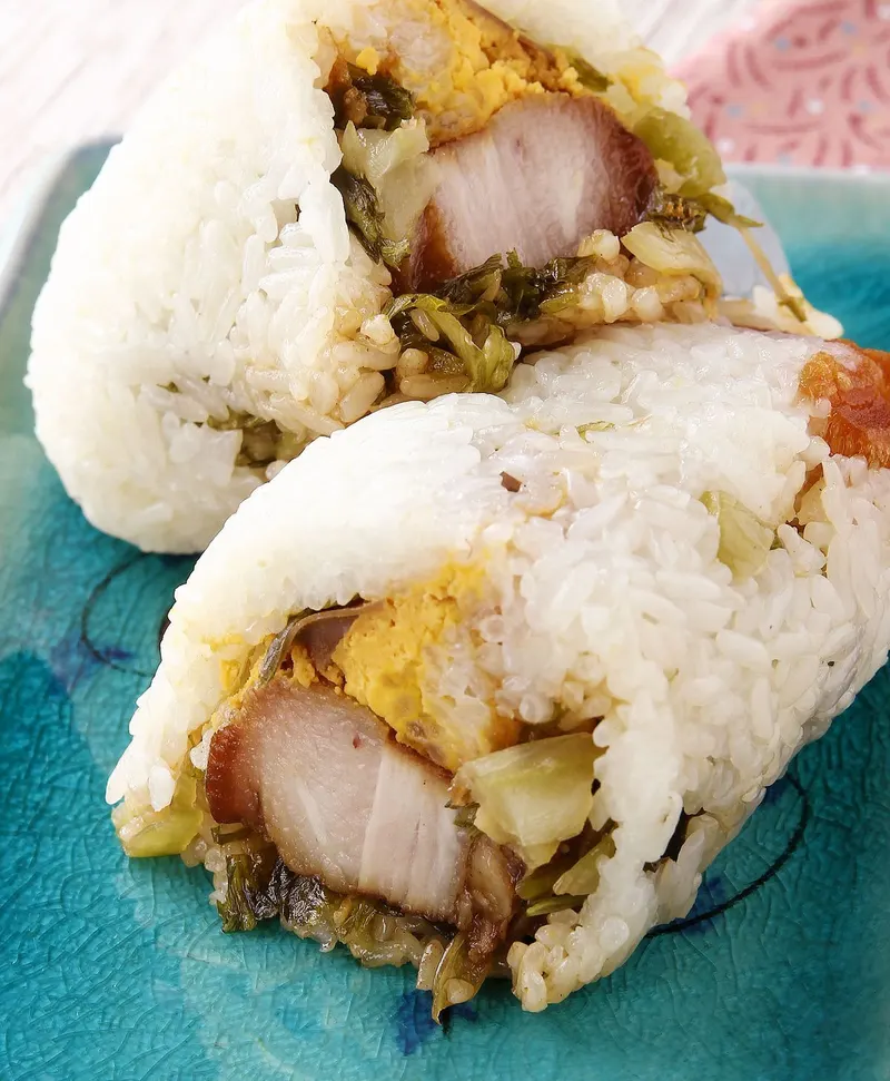 燒肉滷蛋飯糰