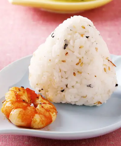 香鬆蝦球飯糰