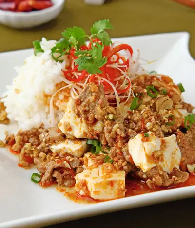 豆花牛肉燴飯