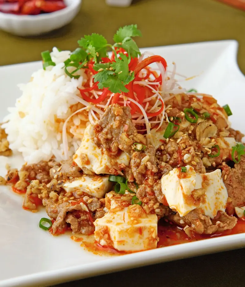 豆花牛肉燴飯