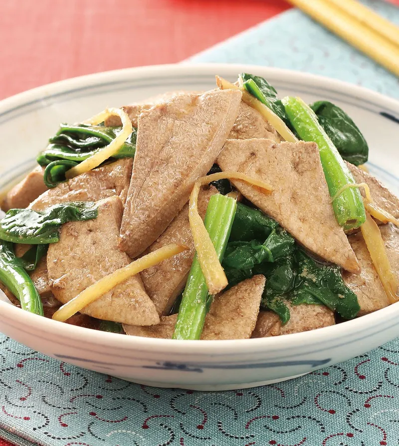 麻油炒豬肝(2)